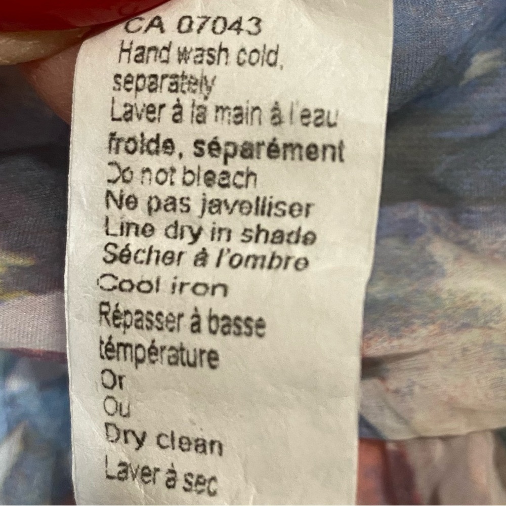 Luisa Ricci - Silk Tie Front Sleeveless Blouse - S - Italy - Picture 7 of 7